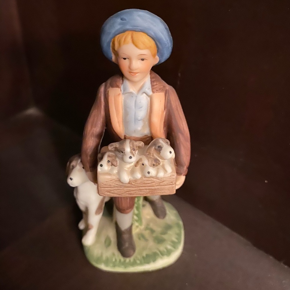 Norman Rockwell “Puppy Love” Statuette